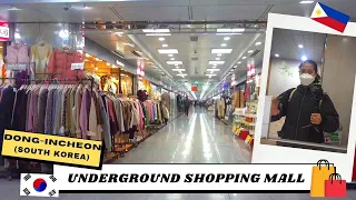 🇰🇷DongINCHEON underground SHOPPING MALL |  🚶‍♀️Walk Tour  | KOREAN STYLE/FASHION