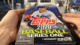 2020 Topps Series 1 Hobby SNEAK PEEK - Early Baseball Cards Box Opening