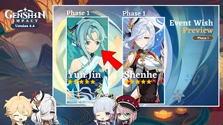 VERSION 4.4 BANNERS CONFIRMED!! With This POWERFUL Character Banner Release In 4.4 - Genshin Impact