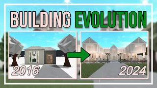 The Evolution of Building in Bloxburg (Roblox)