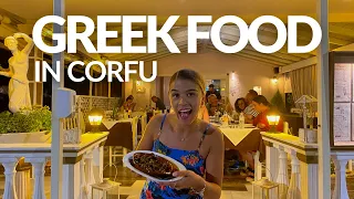 Top 5 Greek Foods - Greek Food Vlog (Corfu) 🇬🇷