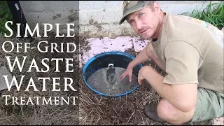 Simple Wastewater Treatment for Off-grid Water System