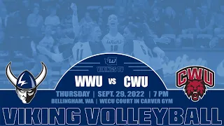 VB | #12 WWU vs. Central Washington (9/29, 7 pm)