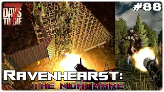 7 Days to Die Ravenhearst Mod | INSANELY Huge Horde Night & Our 1st Nemesis Appears?! | Lets Play