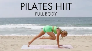 35 Min Intense Low Impact HIIT PILATES Workout (Full Body, No Equipment)