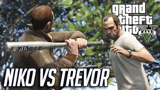 GTA V - Trevor VS Niko