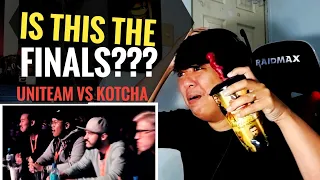 REACTION | UNITEAM vs KOTCHA | Grand Beatbox Battle 2019 | Tag Team Semi Final