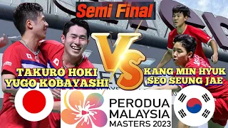 (SF)🇯🇵TAKURO HOKI-YUGO KOBAYASHI 🆚️ 🇰🇷KANG MIN HYUK-SEO SEUNG JAE👍👏🤩‼️