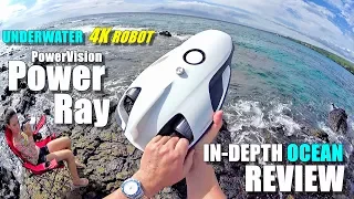 Underwater Drone PowerVision PowerRay 4K ROV Review - [In-Depth ROUGH OCEAN TEST, Pros & Cons]