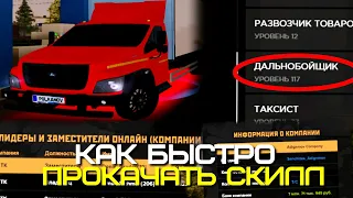 КАК БЫСТРО ПРОКАЧАТЬ СКИЛЛ ДАЛЬНОБОЙЩИКА НА AMAZING ONLINE (GTA CRMP)