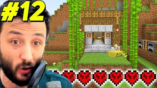 GARLOŞ'un EVİ 🤩 ÖLDÜN ÇIK HARDCORE 1.20 Minecraft 12.Bölüm