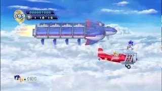 Sonic the Hedgehog 4 "Episode 2": Sky Fortress Zone Act 1 [1080 HD]