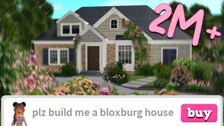 I HIRED A STRANGER TO BUILD ME A REALISTIC BLOXBURG HOUSE