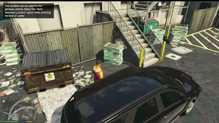 GTA V: Hide a vehicle in a discreet location to be used as a getaway vehicle