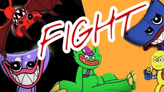 The Forgotten Toys FIGHT! (Poppy Playtime Animation)