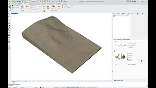 Create 3D Terrain from Points and Curves