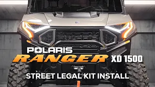 Polaris Ranger XD 1500 - Street Legal Kit Install | WD ELECTRONICS