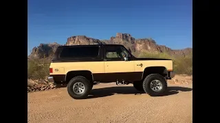 1987 Chevy K5 Blazer 4x4 square body