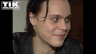 Ville Valo very young: Funny HIM press conference in Hamburg (2000)