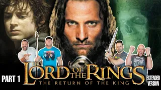 First time watching Lord of the Rings The Return of the King movie reaction | Part 1 | Extended