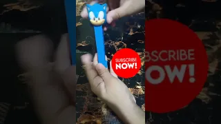 🌈THE SONIC PEZ CANDY DISPENSER|A FILED OF CANDIES IN SONIC PEZ DISPENSER|#Short Video