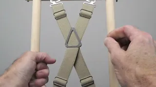 Belt Loop Suspenders Featuring Easy Conversion between X And Y-Back Styles In A Single Suspender