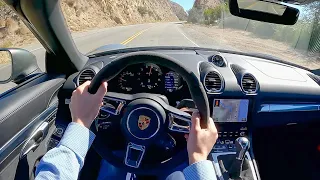 2021 Porsche Boxster GTS 4.0 - POV Test Drive (Binaural Audio)