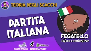 Teoria #1 - Partita italiana e attacco fegatello (difesa e controgioco)