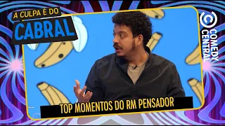 Os momentos mais pensativos de Rodrigo Marques | A Culpa É Do Cabral no Comedy Central