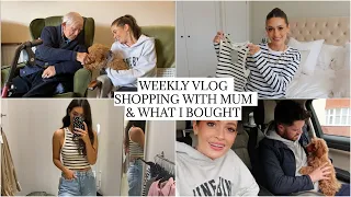 WEEKLY VLOG, H&M COME SHOPPING WITH ME & WHAT I BOUGHT