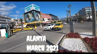 🇹🇷 ALANYA Прогулка по центру Иду на пятничный рынок 5 марта 2021 Турция