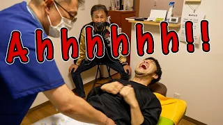 Togo Ishii Screams in Pain After a Treatment Done by the Only Chiropractor Approved by Master Hiro