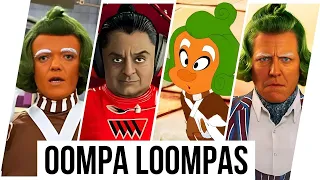 The Oompa Loompas Evolution in Movies & Shows (1971-2023)