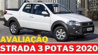 Avaliação Fiat Strada 1.4 Hard Working CD 2020 AINDA VALE A PENA? #avaliaçãodecarros #strada  #fiat