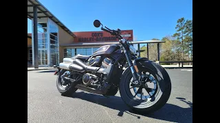 George on the 2023 Harley Sportster S