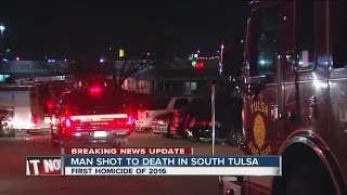 Tulsa Police investigate first murder of the year