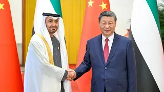 Xi Jinping se reúne con el presidente de Emiratos Árabes Unidos