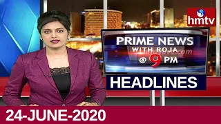 Headlines | Prime News with Roja @ 9PM | hmtv