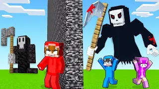 Usé Construcciones Terroríficas para Asustar a mis Amigos en Minecraft!