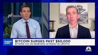 This has been bitcoin's IPO moment, says Bitwise CIO Matt Hougan