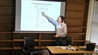 'Electronic Voting and Electoral Integrity' Rodney Smith USyd 16 Sep