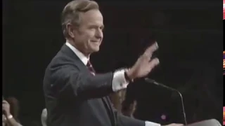 Vice President Bush Accepts the GOP Presidential Nomination at the RNC - 18 August 1988