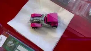 ULTRA RARE SUPERFINE TURBINE IN HOT PINK SPOTTED AT THE HOT WHEELS CONVENTION