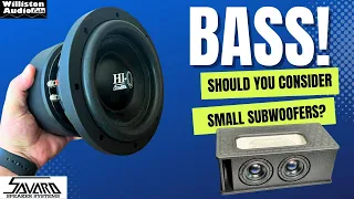 Why Small Subwoofers May Be All You Need - SAVARD 6.5 and 8 inch