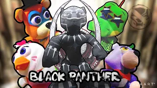 FNAF Plush - Black Panther