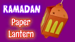 Paper lantern ramadan craft | Eid craft