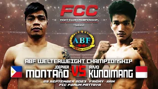 PINOY, WAGI SA THAILAND! | Joepher Montano VS Rivo Kundimang | Sep 30, 2023