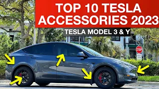 10 Must-Have Tesla Model Y and Model 3 Accessories for 2023 You Didn't Know You Needed!