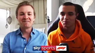 Lando reveals shaved head & Rosberg names his 5 greatest drivers! | Sky F1 Vodcast