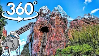 360 VR Expedition Everest 4K Ride | Chase down that Yeti at Walt Disney World's Animal Kingdom